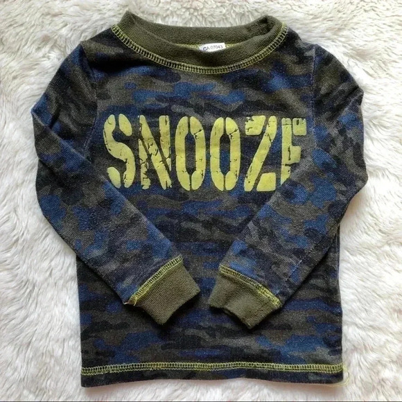 Sleep On It Camo Pajamas Size  2T - Picture 2 of 16